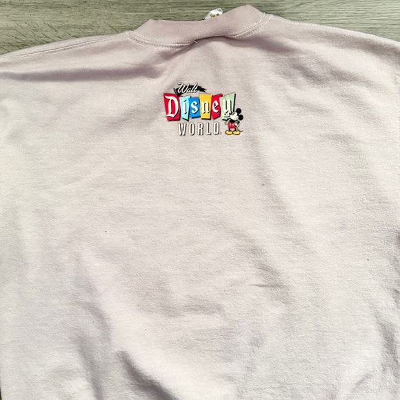 Disney Pink Sweatshirt with Mickey Mouse Tag - Picture 4 of 4